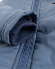 Manteaux - Blauwe winterjas met structuur