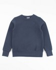 Marineblauwe geribde sweater - null - JBC
