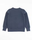 Sweaters - Marineblauwe geribde sweater