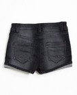 Shorten - Zwarte washed jeansshort