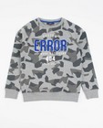 Sweater met camouflageprint - null - JBC