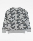 Sweats - Sweater met camouflageprint