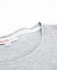 T-shirts - Wit T-shirt met glitterprint BESTies