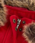 Manteaux - Rode mantel met imitatiebont