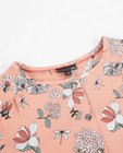 Hemden - Poederroze hemd met florale print