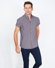 Chemises - Donkerblauw ruitenhemd, comfort fit
