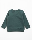 Sweaters - Groene sweater met uilenprint BESTies