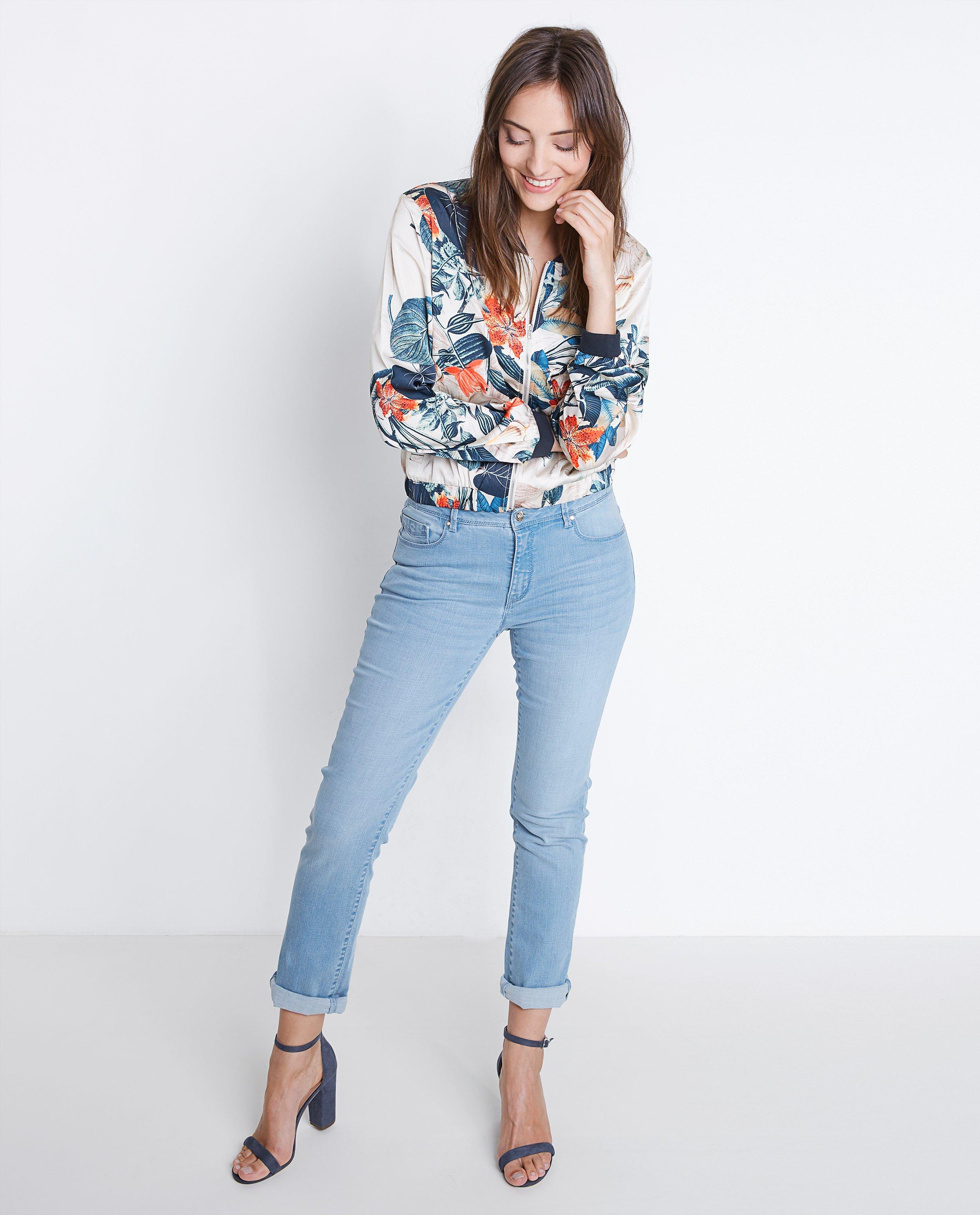 Blazers - Bomberjas met florale print