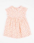 Kleedjes - Mintgroene jurk met bolletjesprint