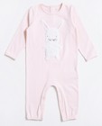 Lichtroze pyjama met konijn - null - JBC