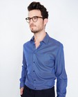 Hemden - Donkerblauw hemd met slim fit