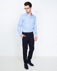 Lichtblauw gestreept hemd, slim fit - null - Iveo