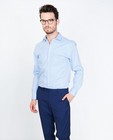 Chemises - Lichtblauw hemd met fijne print