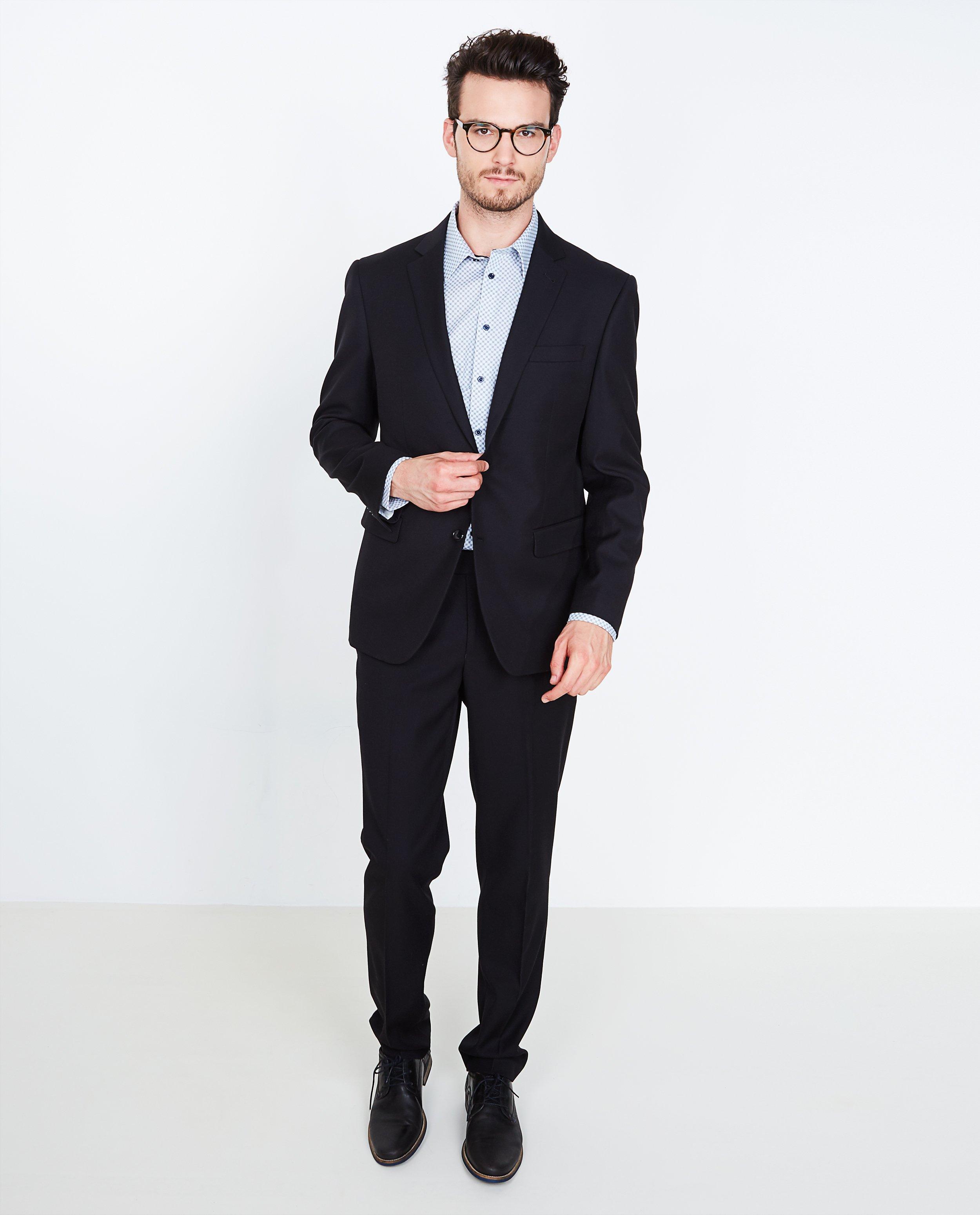 Zwarte geklede blazer - null - Iveo