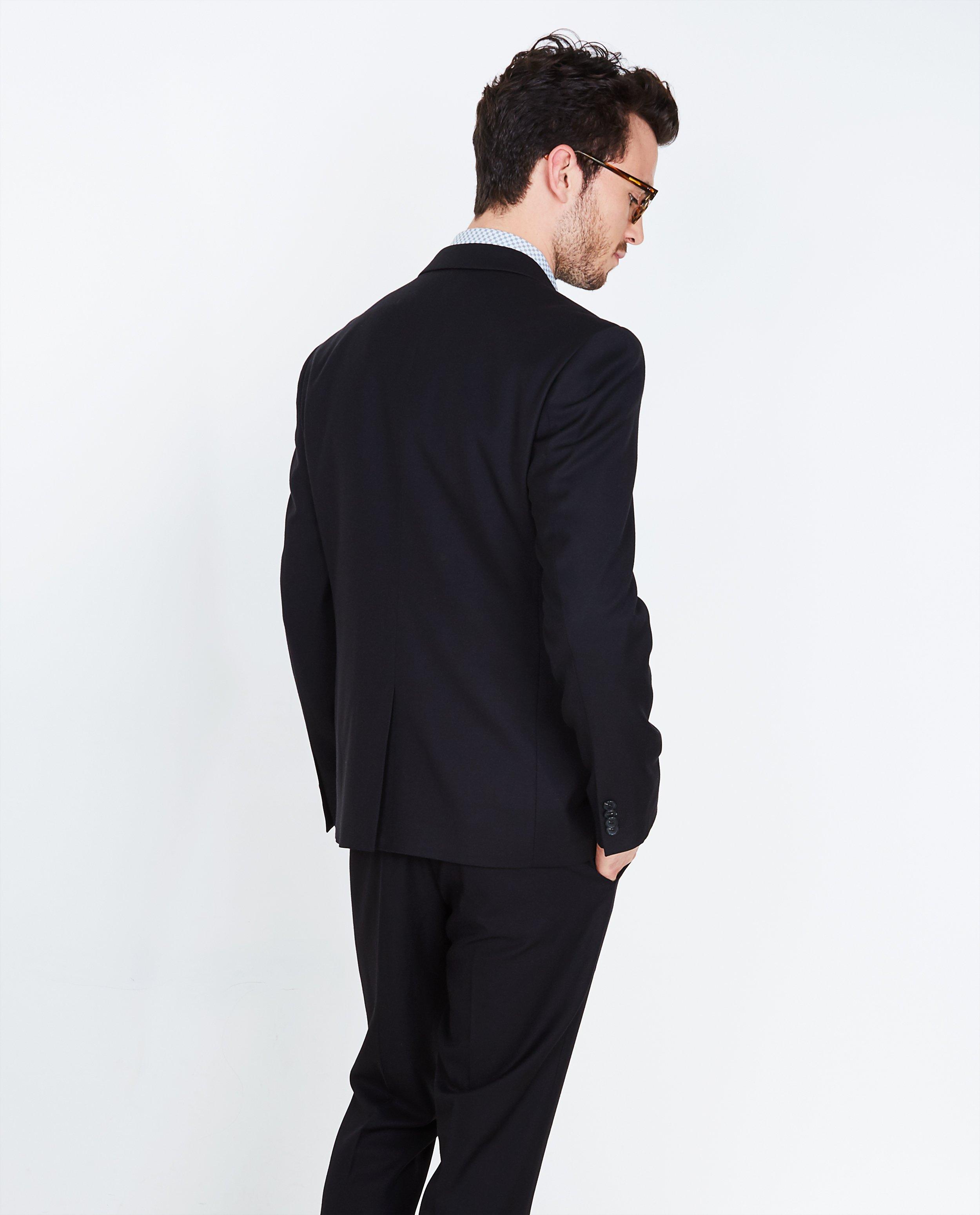 Blazers - Zwarte geklede blazer