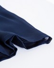 Kleedjes - Nachtblauwe crêpe jurk