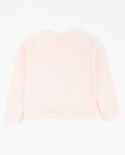 Sweats - Roze sweater met patches Soy Luna
