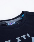 T-shirts - Zwarte longsleeve met print Rox