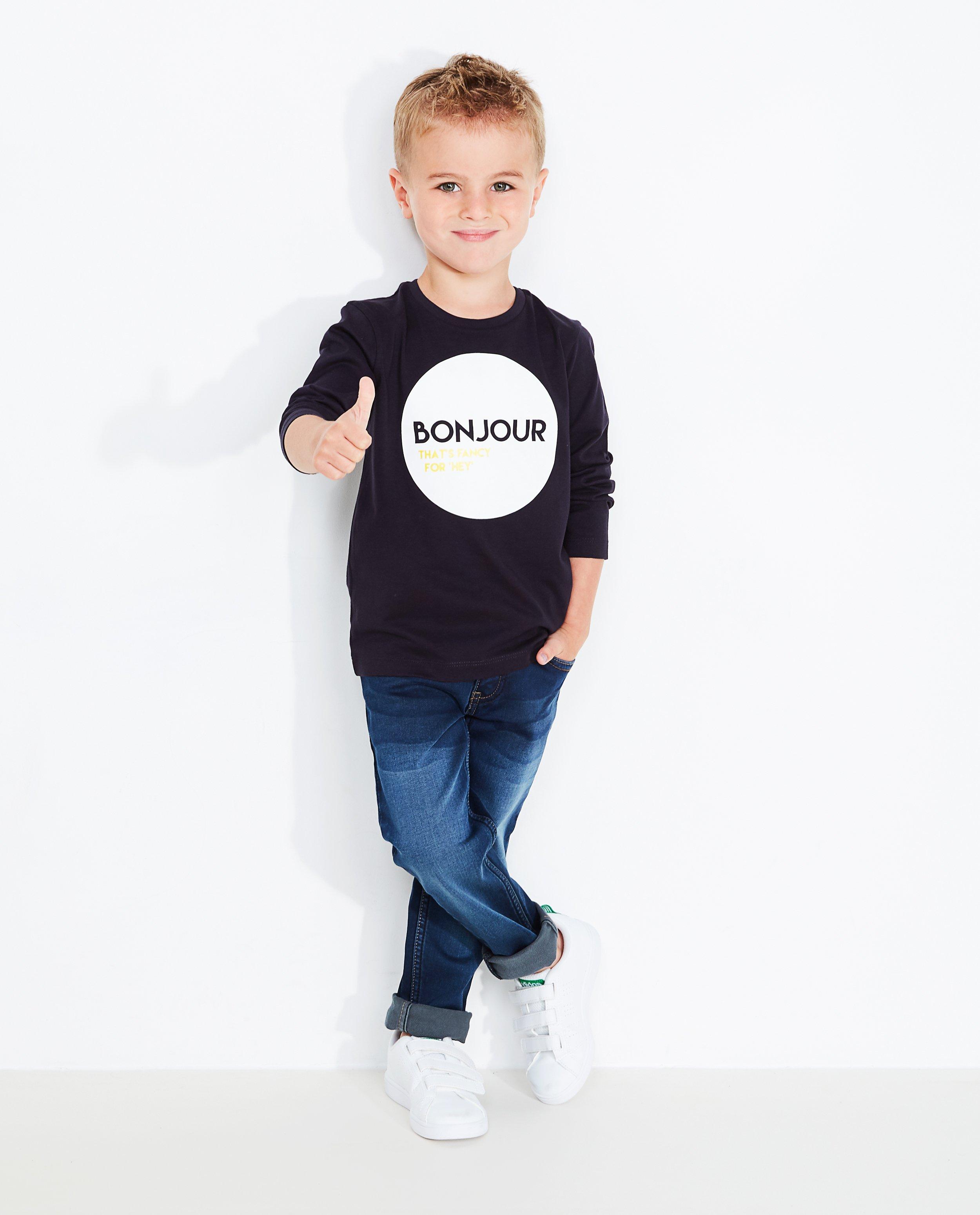 Jeans en sweat denim JASON - en coton bio - JBC