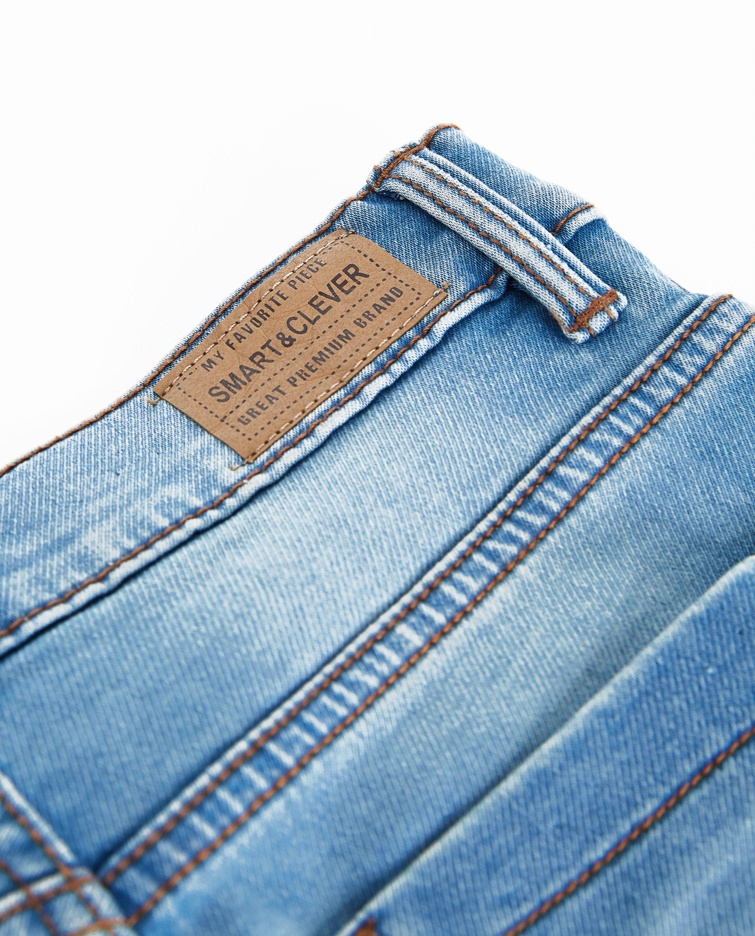 Jeans - Jeans slim bleu clair SIMON