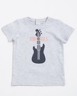 T-shirt met gitaarprint BESTies - null - Besties