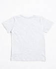 T-shirts - Lichtgrijs T-shirt met print Maya