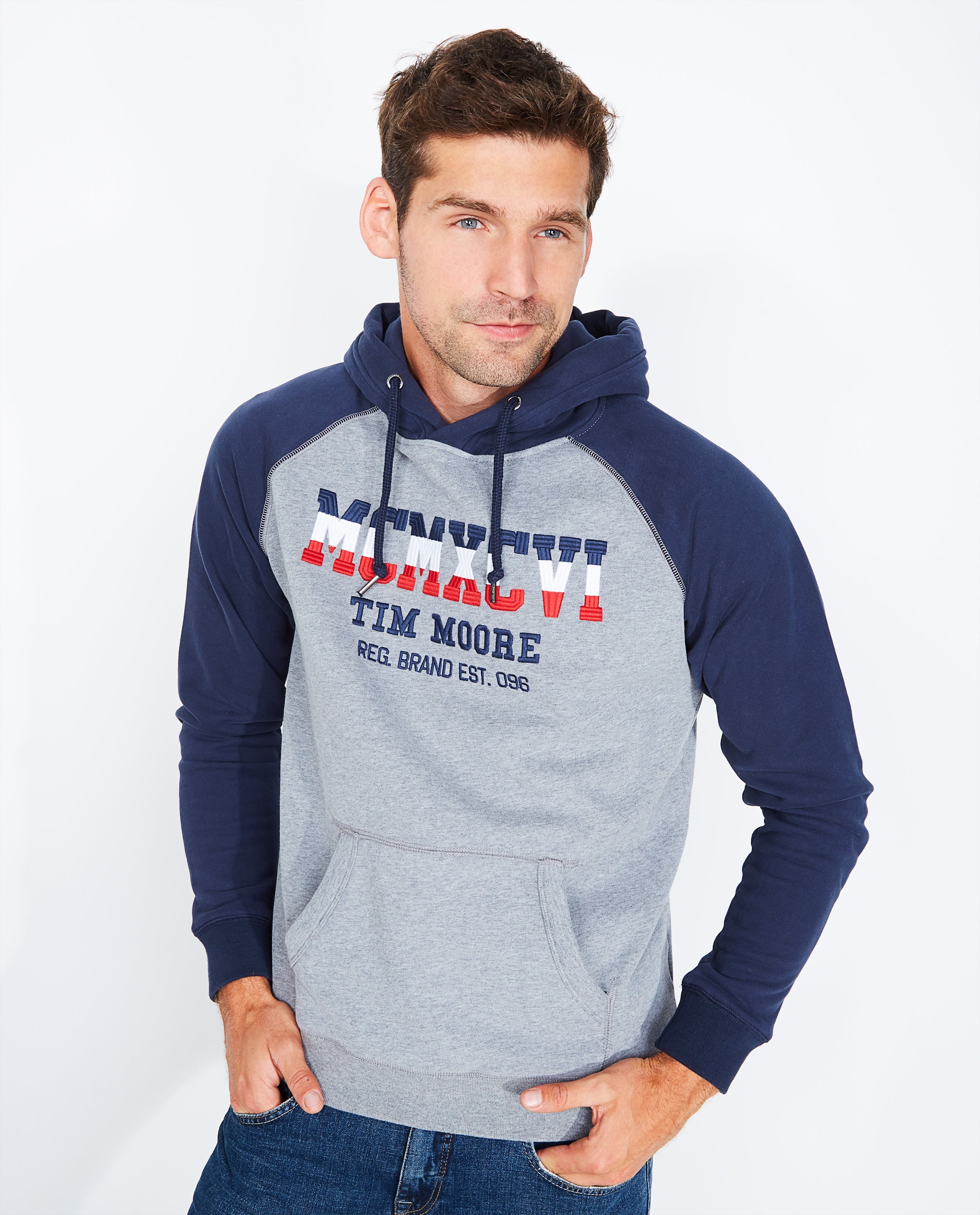 Sweats - Sportieve hoodie met opschrift