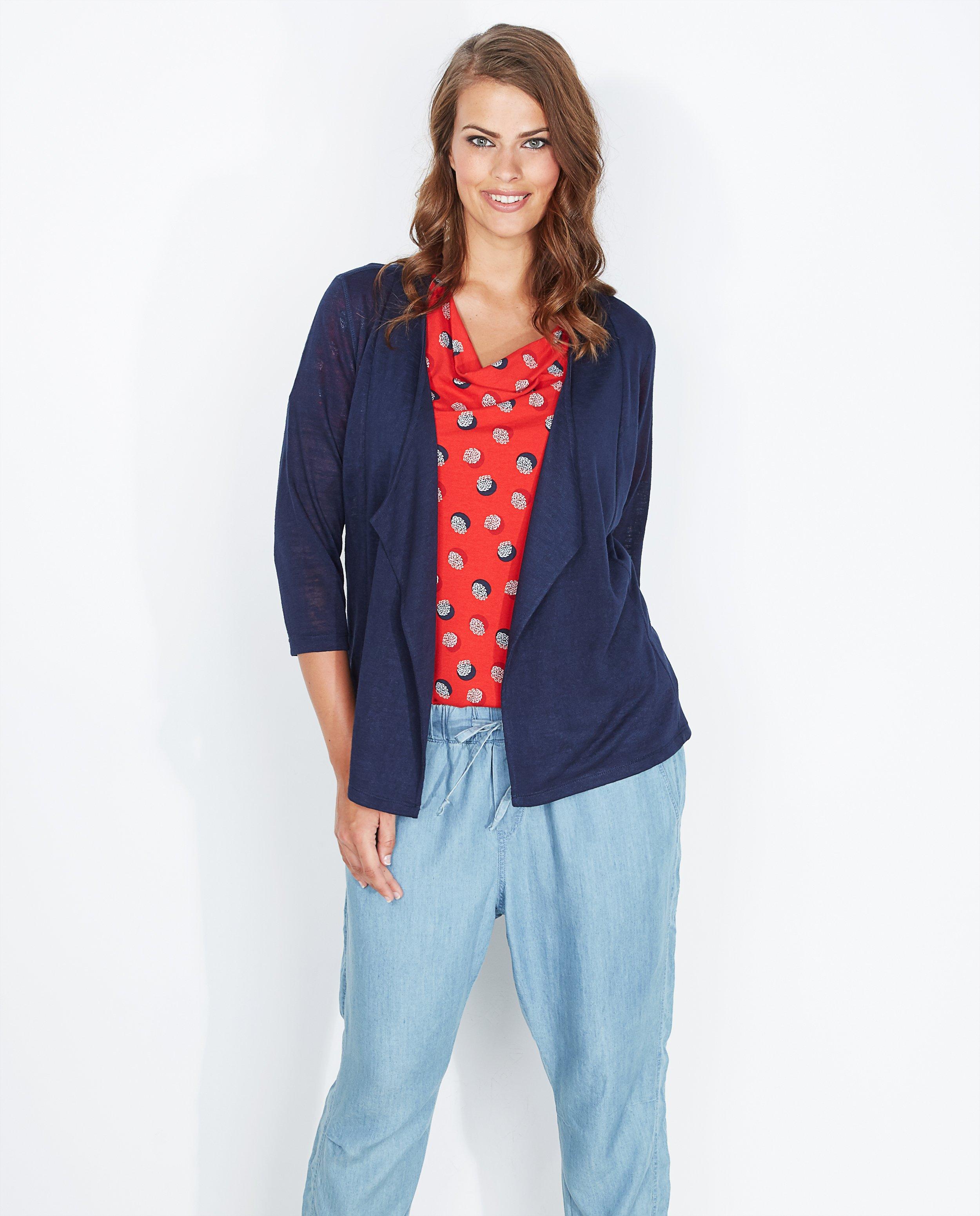 Veste souple - D&eacute;tails du produit - bleu fonc&eacute; - image num&eacute;ro 1