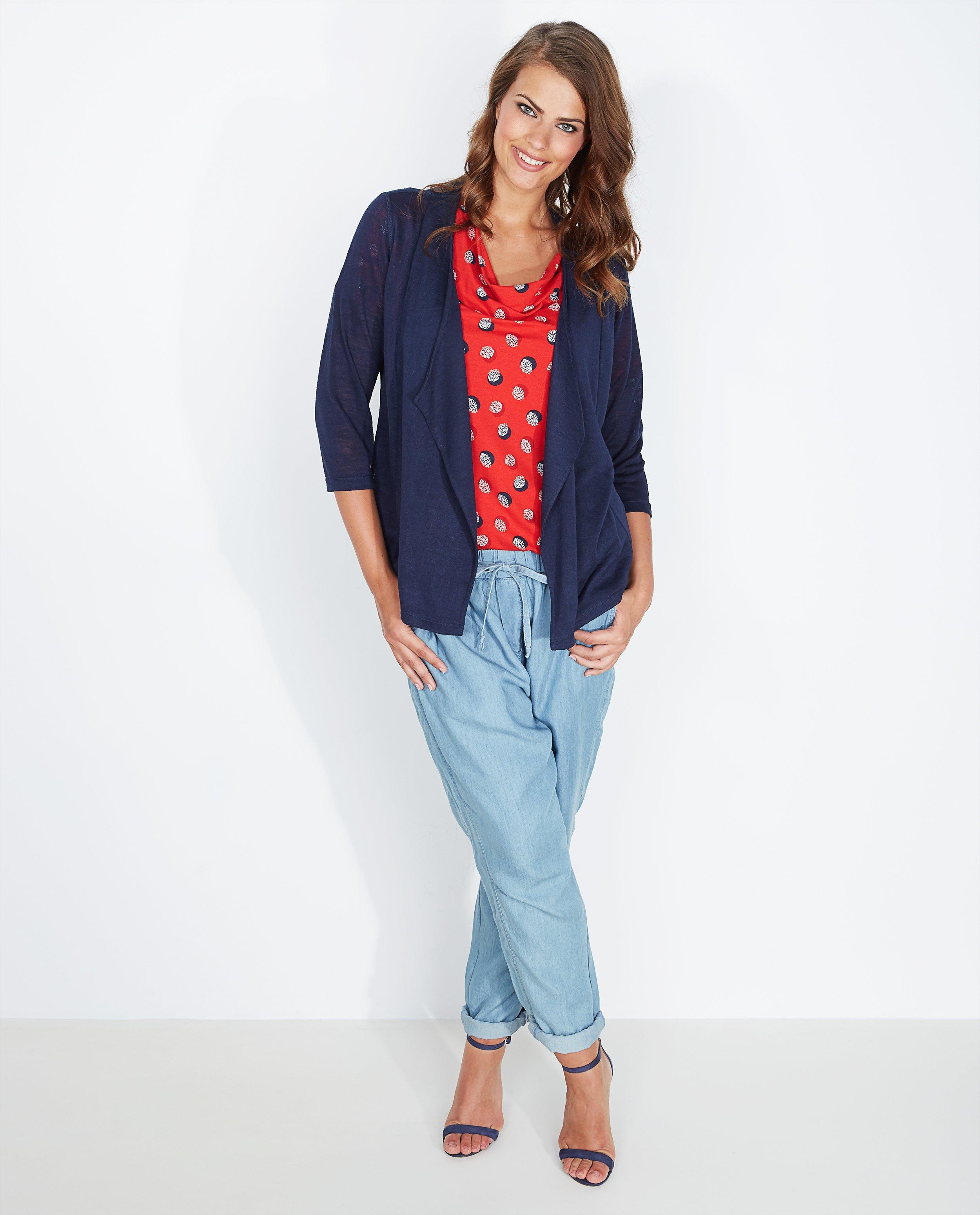 Veste souple - D&eacute;tails du produit - bleu fonc&eacute; - image num&eacute;ro 2