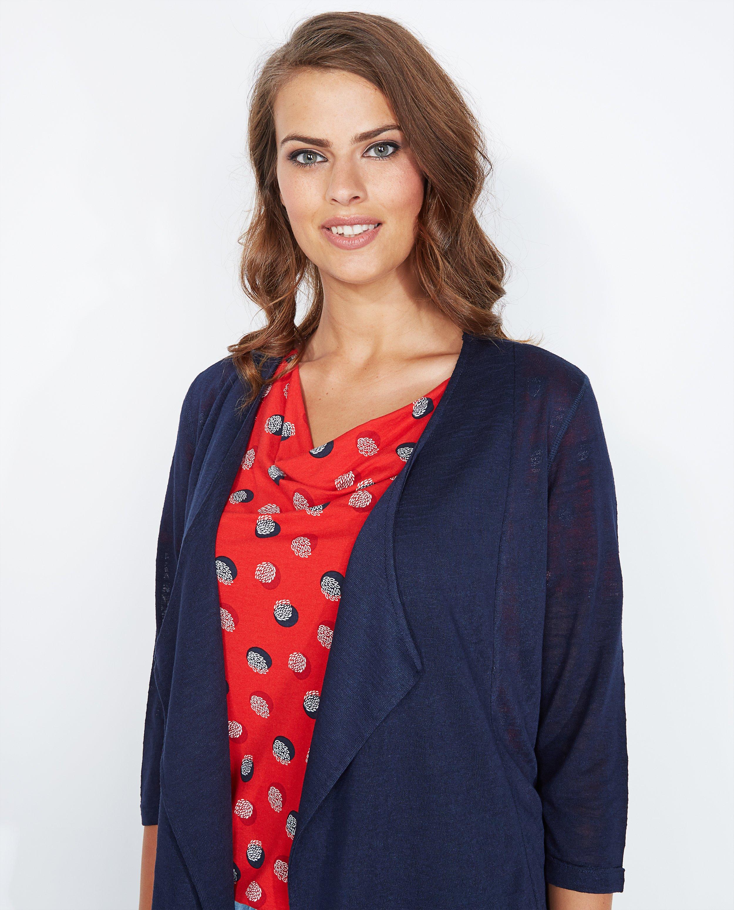 Veste souple - D&eacute;tails du produit - bleu fonc&eacute; - image num&eacute;ro 4