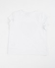 T-shirts - Wit T-shirt met een paillettenhart