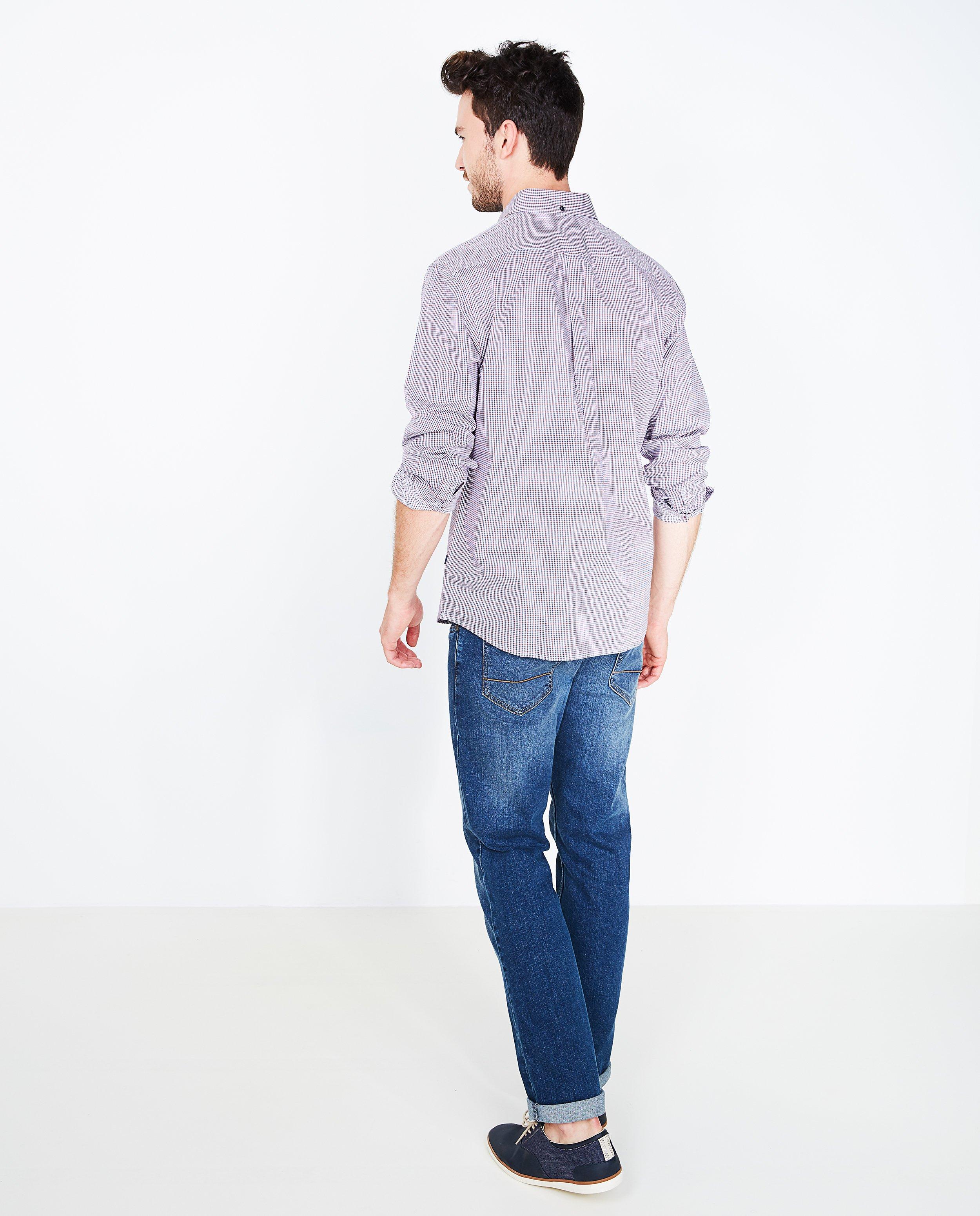 Chemises - Ruitjeshemd met comfort fit