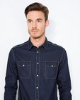 Chemises - Donkerblauw jeanshemd