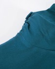 T-shirts - Marineblauwe coltrui van biokatoen