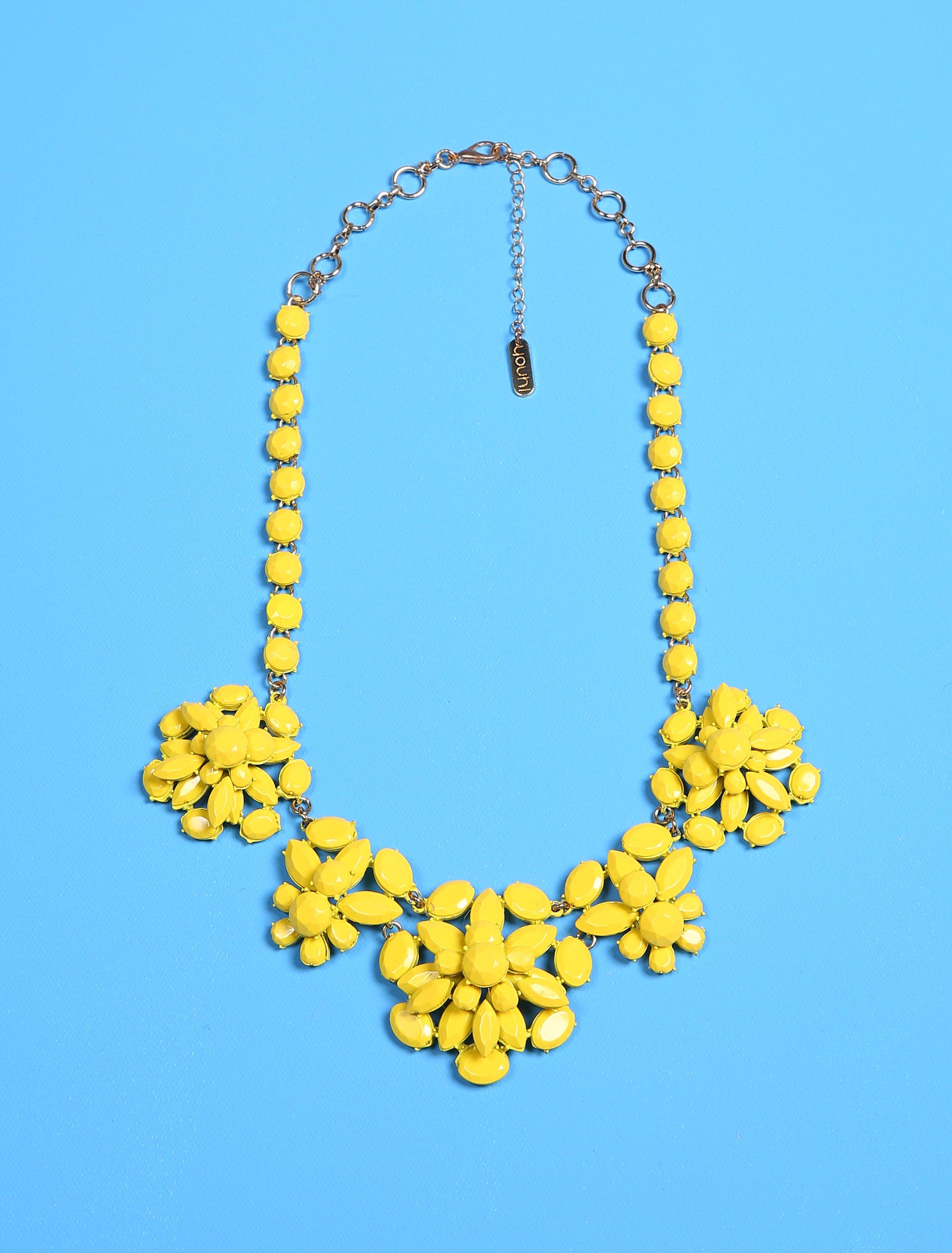 Collier statement jaune Youh! - hier komt de subtitle FR - YOUH!