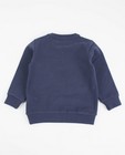 Sweaters - Nachtblauwe sweater met print Maya