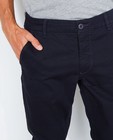 Pantalons - Nachtblauwe chino, smalle pasvorm