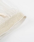 Jupes - Witte plissérok met glitter