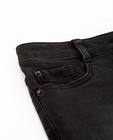 Jeans - Donkergrijze skinny jeans 