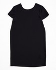 Kleedjes - Zwarte jurk met veterdetail