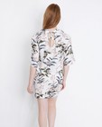 Hemden - Roomwitte blouse met florale print
