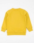 Sweats - Mosterdgele sweater met print Plop