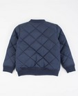 Jassen - Donkerblauwe jas met patches