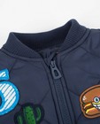 Jassen - Donkerblauwe jas met patches