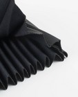 Jupes - Zwarte plissé rok van imitatieleer
