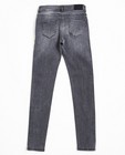 Jeans - Grijze washed jeans met opschrift
