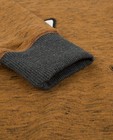 Sweaters - Roestbruine hoodie met patches