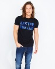 Donkerblauw statement T-shirt - null - Iveo
