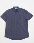 Chemises - Donkerblauw hemd met pijtjesprint