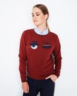 Sweaters - Bruine sweater met pailletten Youh!